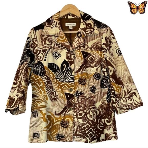 Coldwater Creek Jacket Size 8 - Picture 1 of 10